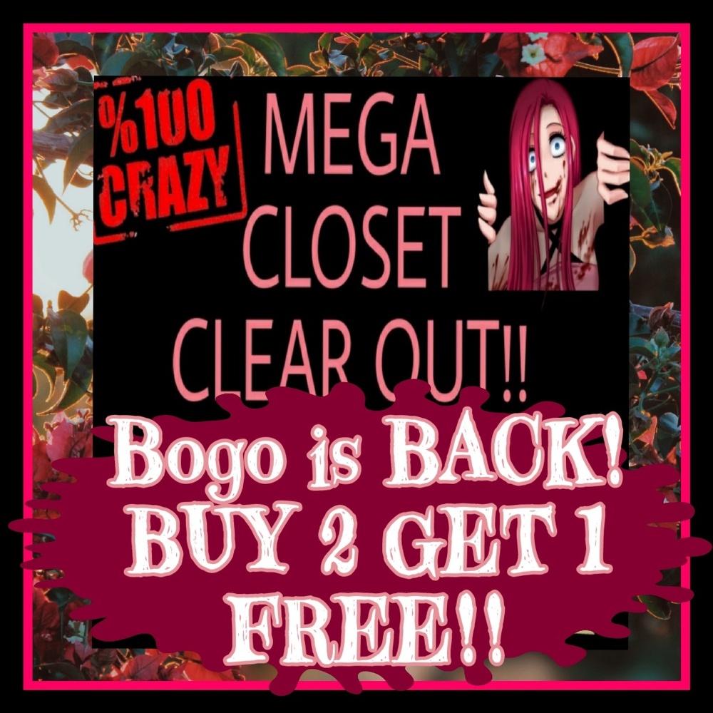BOGO IS BACK BABY!! BUY2 GET1 FREE